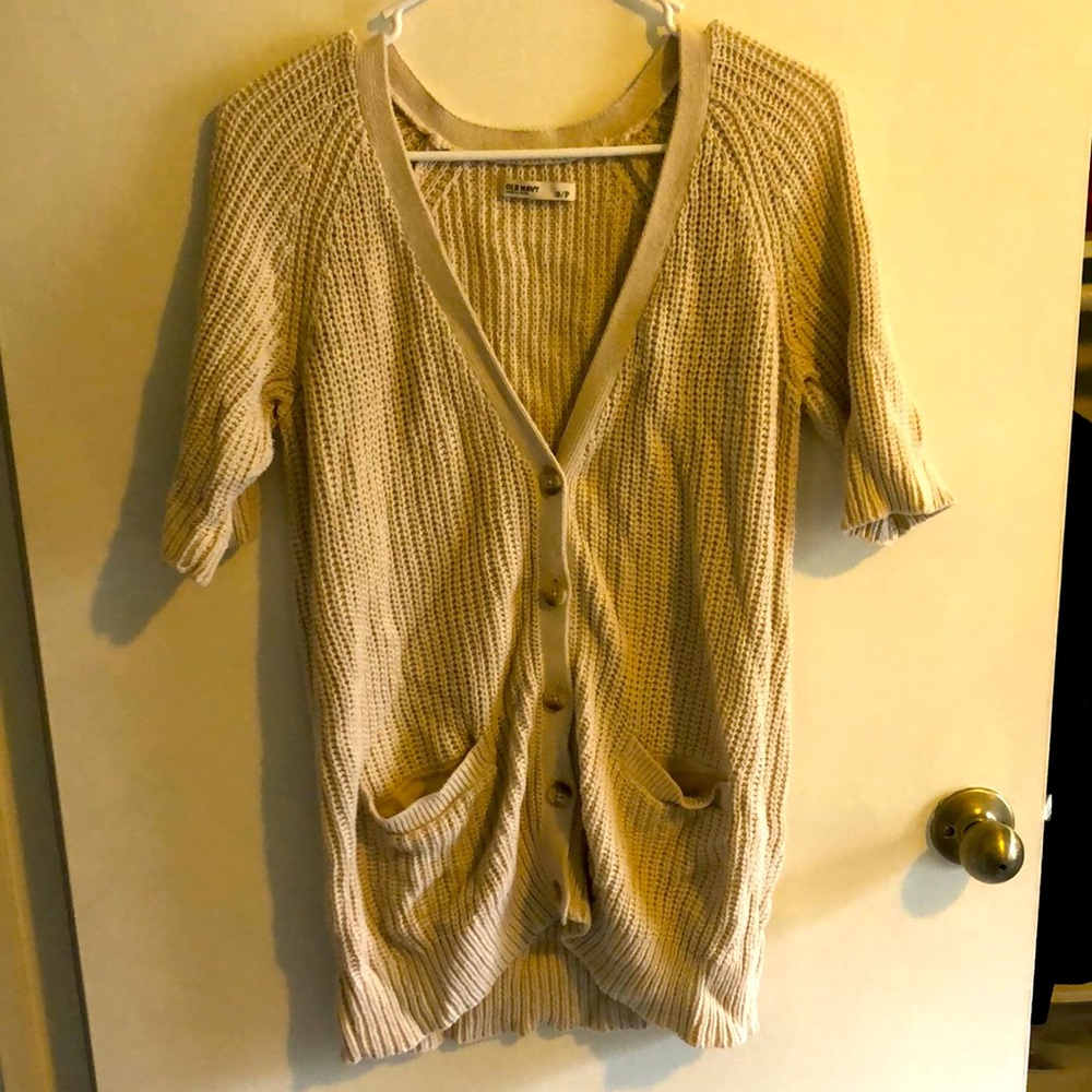Button up sweater
